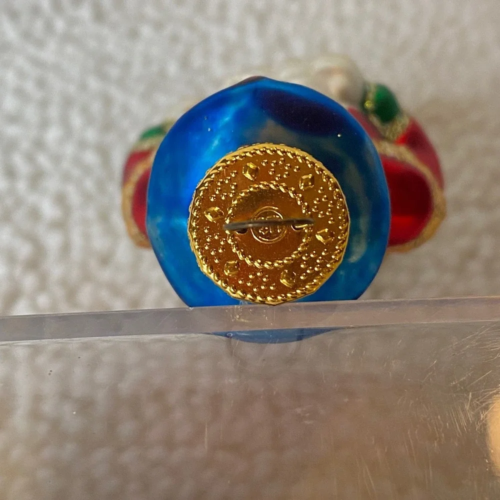 Unique Treasure Glass Hand Blown‎ Ornament Nutcracker Soldier Christmas Gift